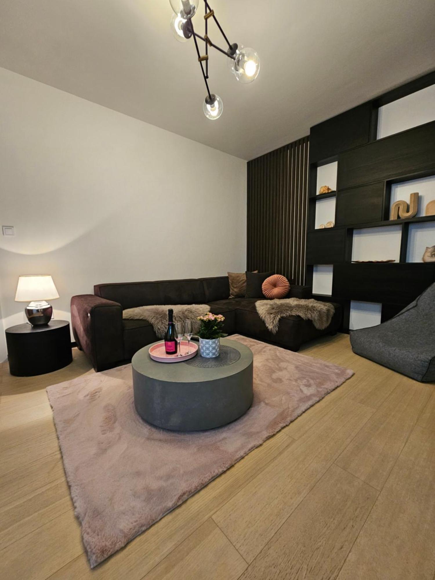 Rose Luxury Apartment & 24H Self Check-In With Private Parking Banská Bystrica Dış mekan fotoğraf